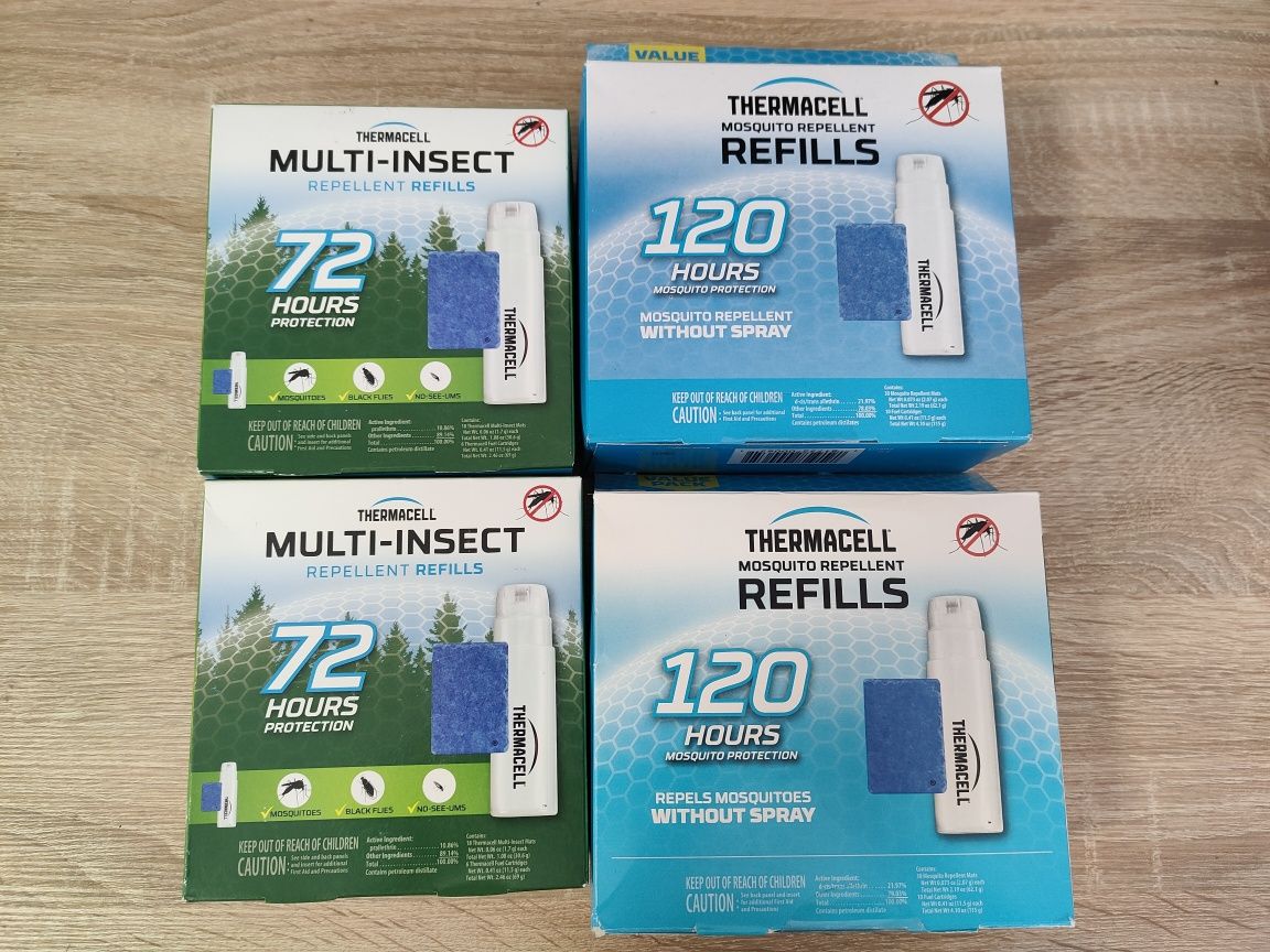 Thermacell Mosquito Repellent R-4 Термасел запасные картриджи Refills