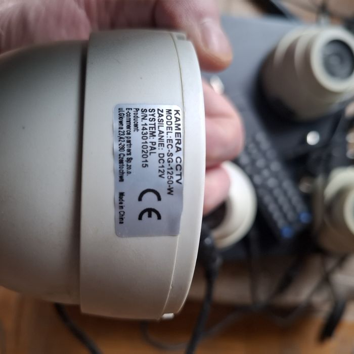 Zestaw kamer z nagrywarką