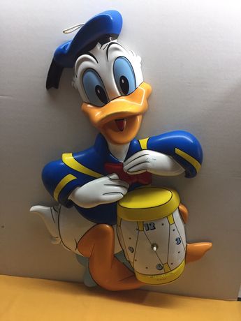 Relógio vintage antigo pato Donald