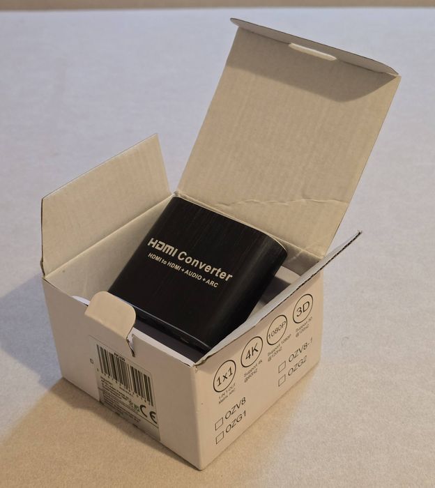 HDMI converter / ekstraktor HDMI -> HDMI + TOSLINK + ARC