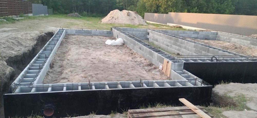 Блок опалубочный, несъемная опалубка, шлакоблок