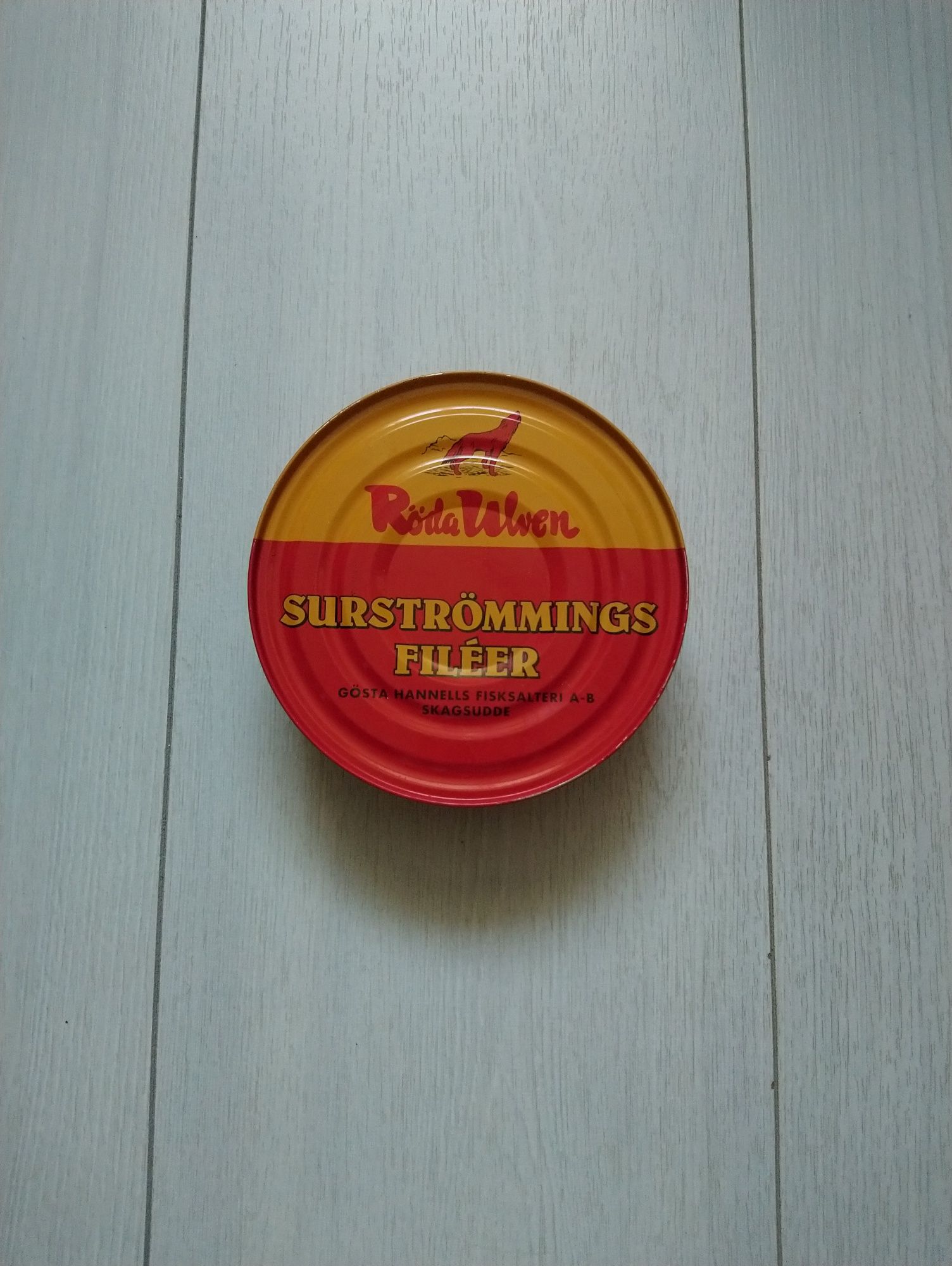 Surstromming Roda Ulven філе 400 гр Швеція сюрстреммінг рибна консерва