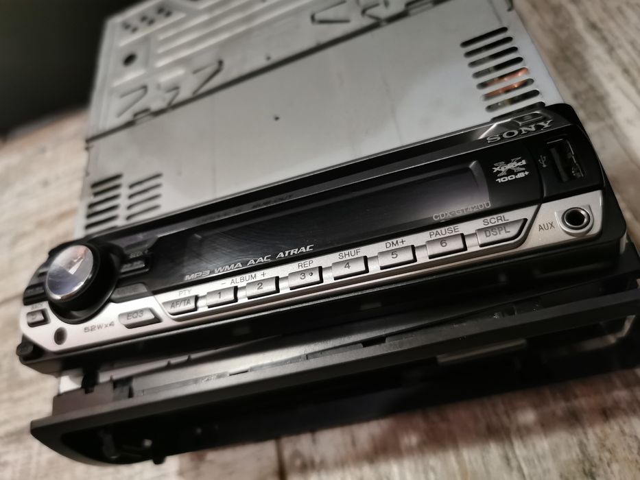 Sony CDX-GT420U, автомагнитола, магнитола в авто.