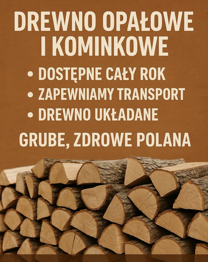 drewno kominkowe opalowe Dąb Buk Jesion Brzoza