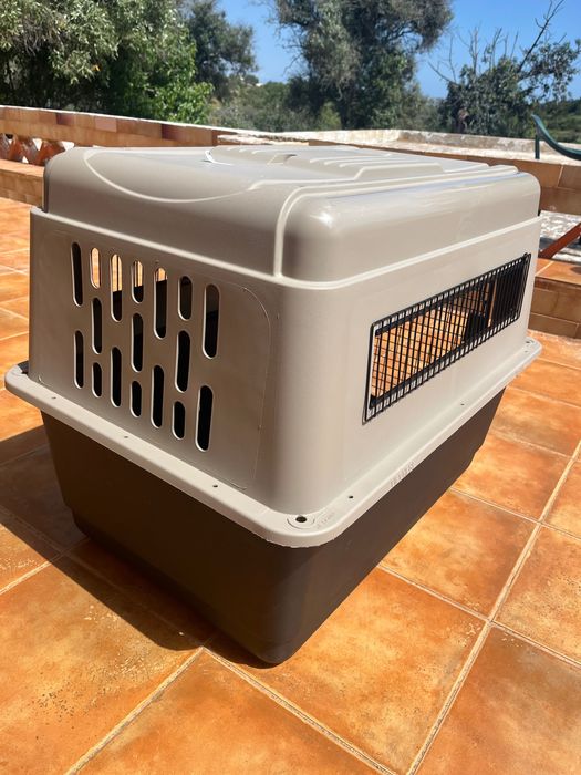 Caixa transportadora para cão 90x65 /70cm altura