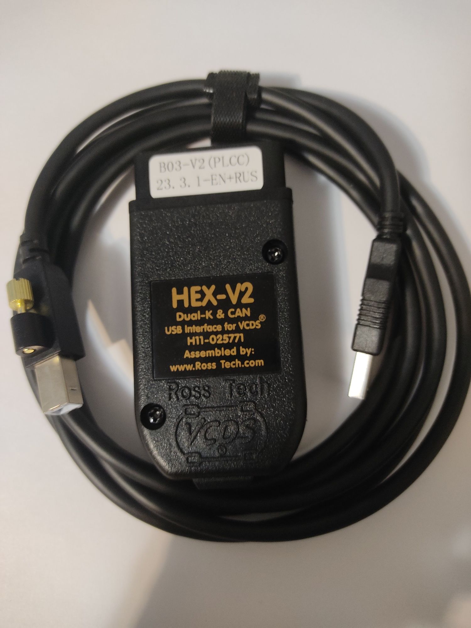 Автосканер VAG-COM HEX V2 VCDS  23.3.1 в наявності