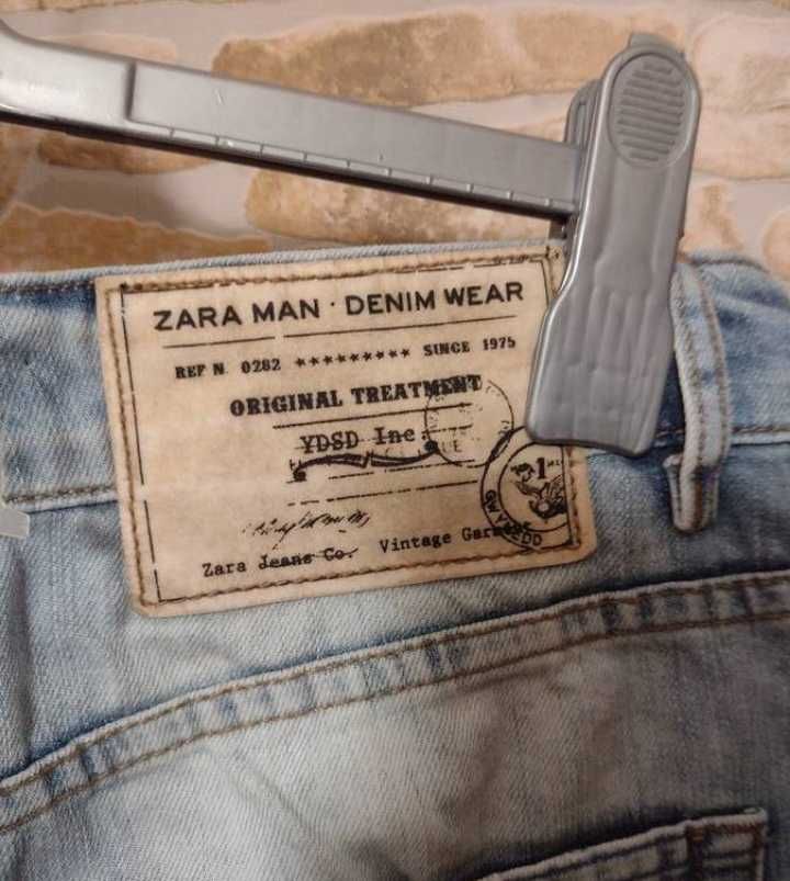 (M) ZARA / Dżinsowe szorty, jeansowe spodenki, jeansy
