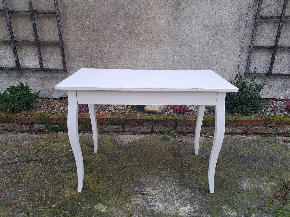 Toaletka biała Vintage