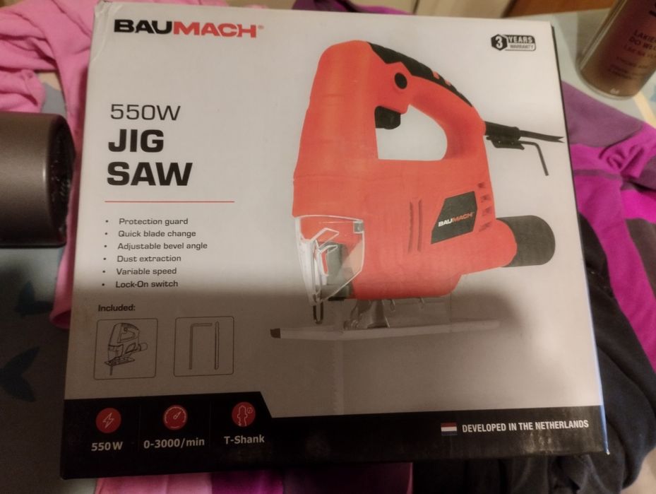 Wyrzynarka bau mach 550w