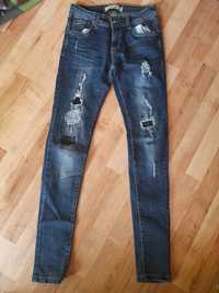 .(21) spodnie jeans modne r 26 pas 66 68
