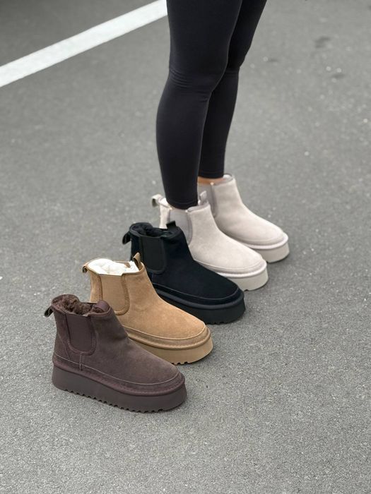 Теплі уггі на високій підошві