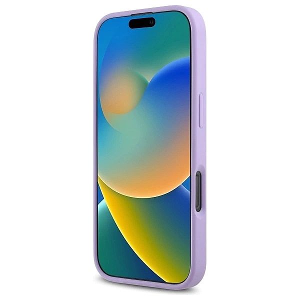 Guess GUHMP16LPSAHMCU iPhone 16 Pro 6.3" fioletowy/purple hardcase Saf