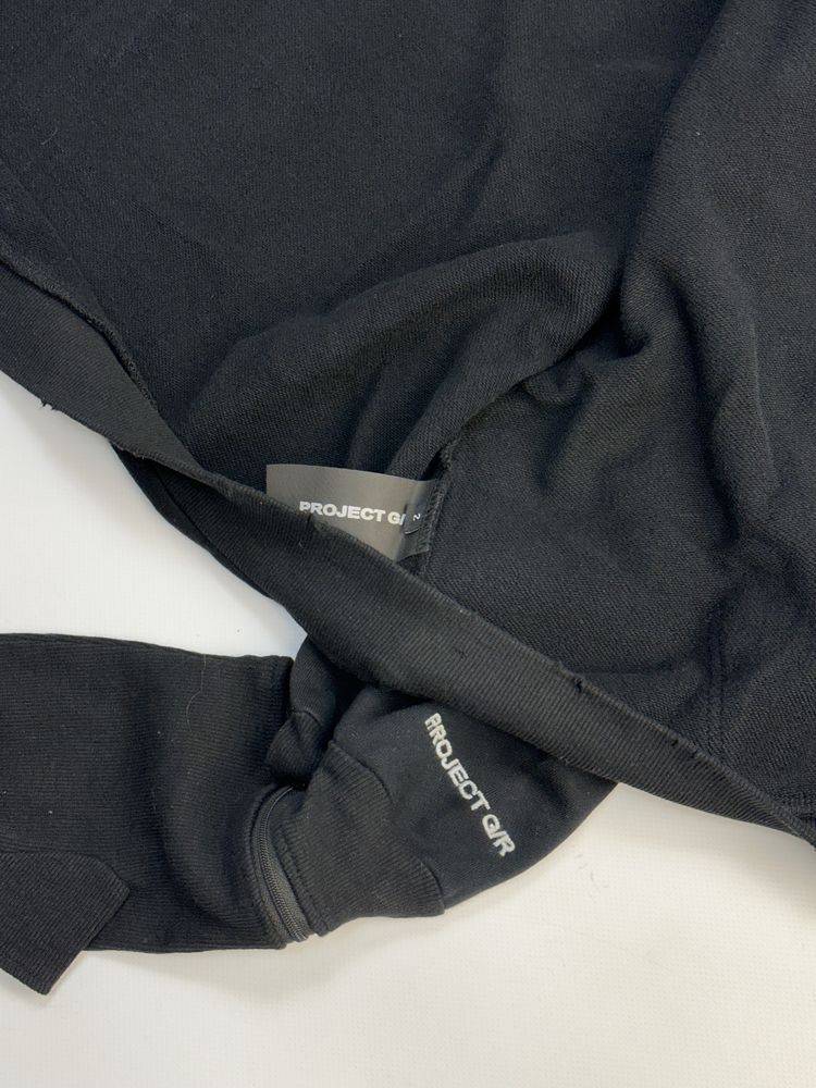 Project Grailz GR G/R NIZ zip up чорна зіпка зипка худи кофта фулл М Л