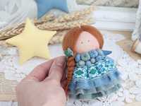 Текстильна лялька ручної роботи в українському стилі