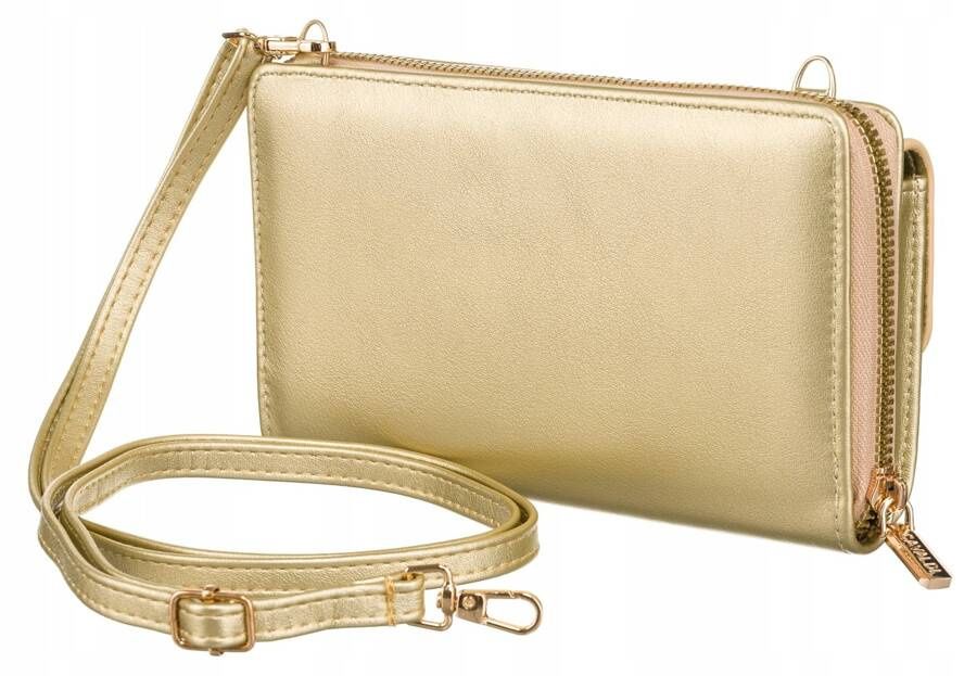 mini torebka-portfel na długim, doczepianym pasku - 4u cavaldi