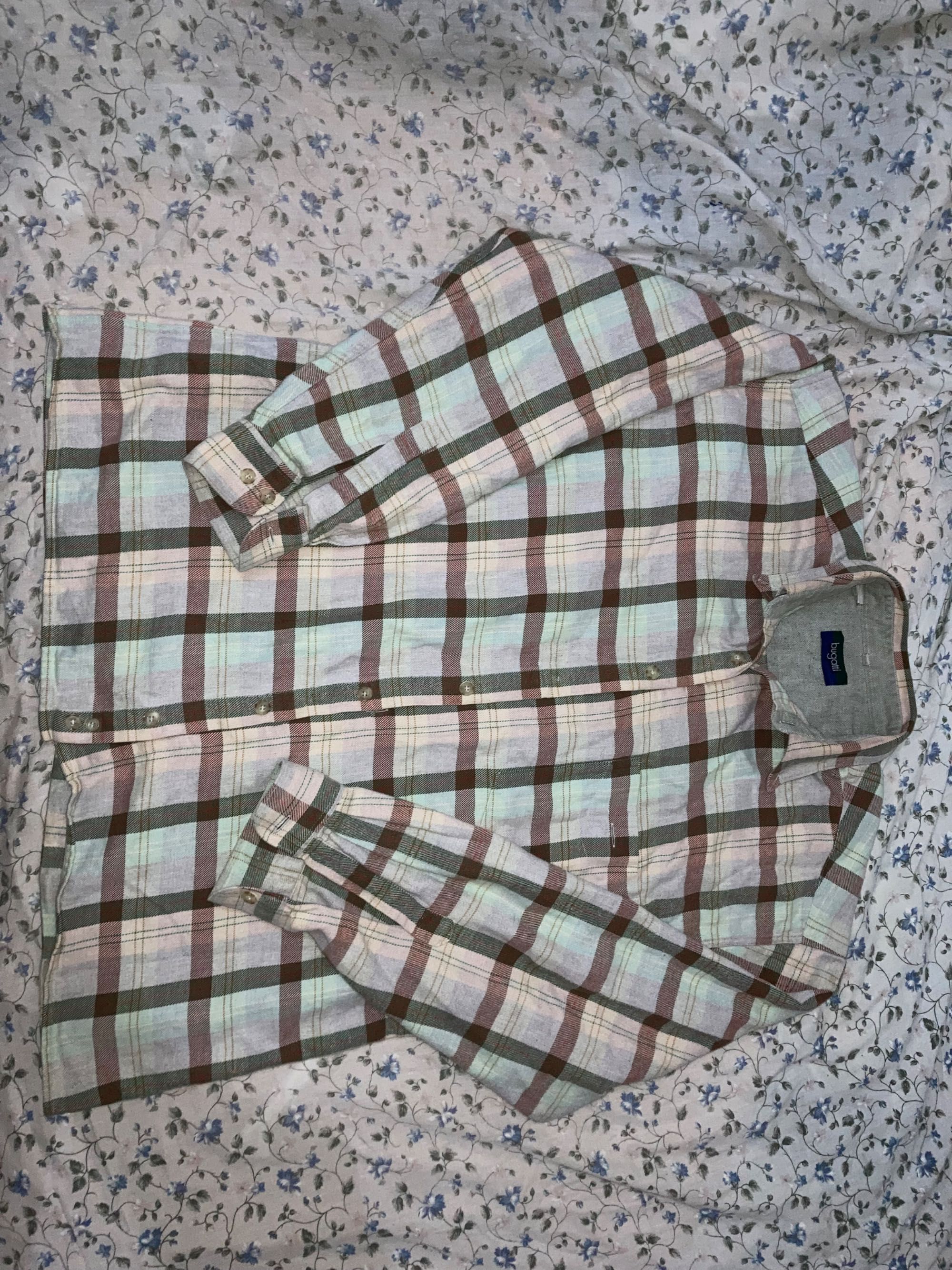 Camisa Xadrez Flanela Homem
