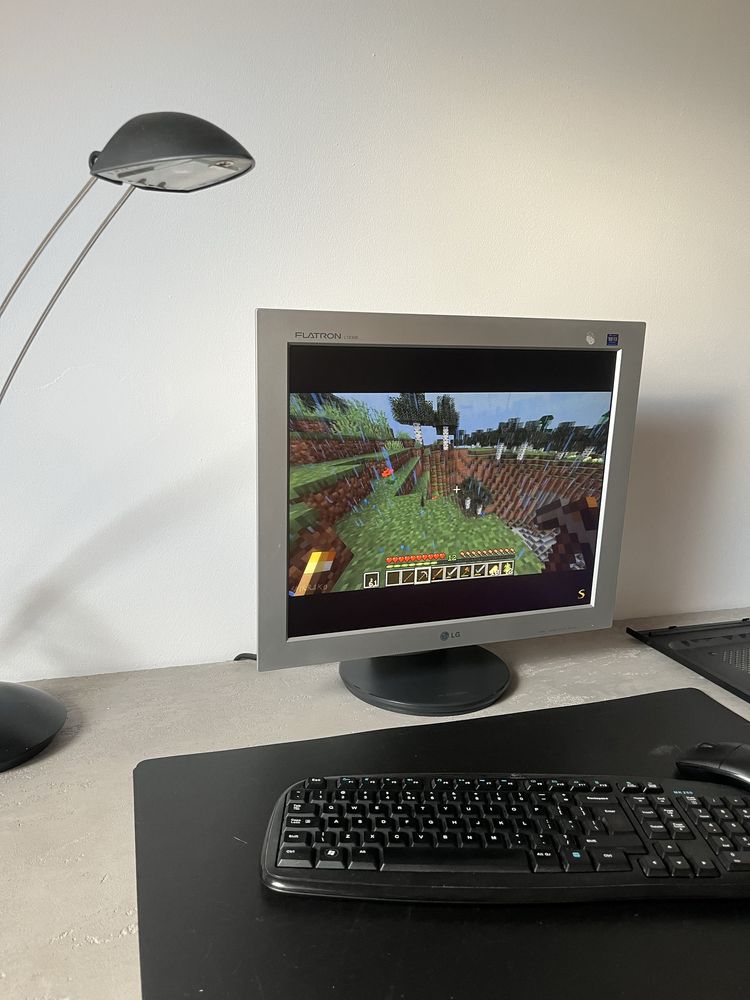 Komputer z monitorem