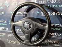 Volante usado pele SEAT LEON FR 1M airbag TOLEDO