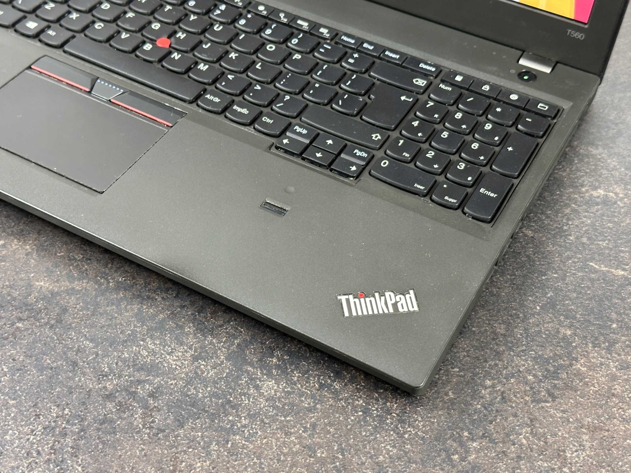 Zadaniowy Laptop Lenovo ThinkPad T560 16GB W11PRO FHD 15" Dwie Baterie