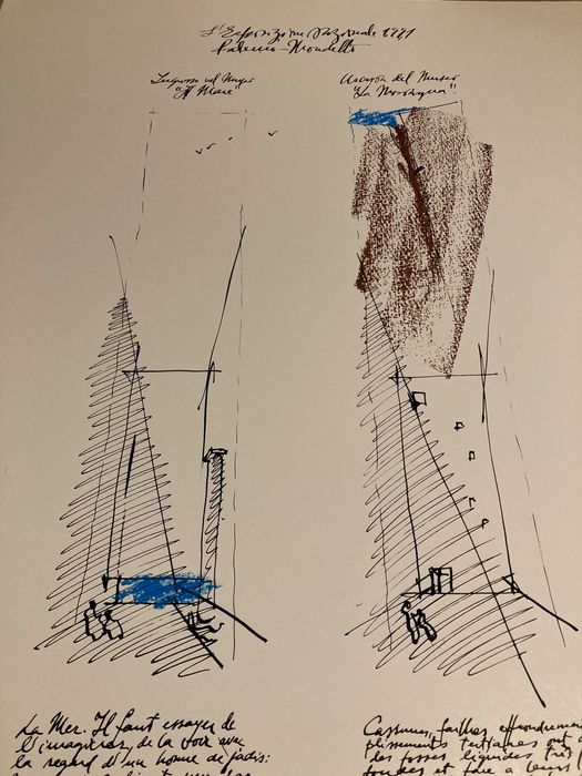 Serigrafia assinada Arq. Souto Moura