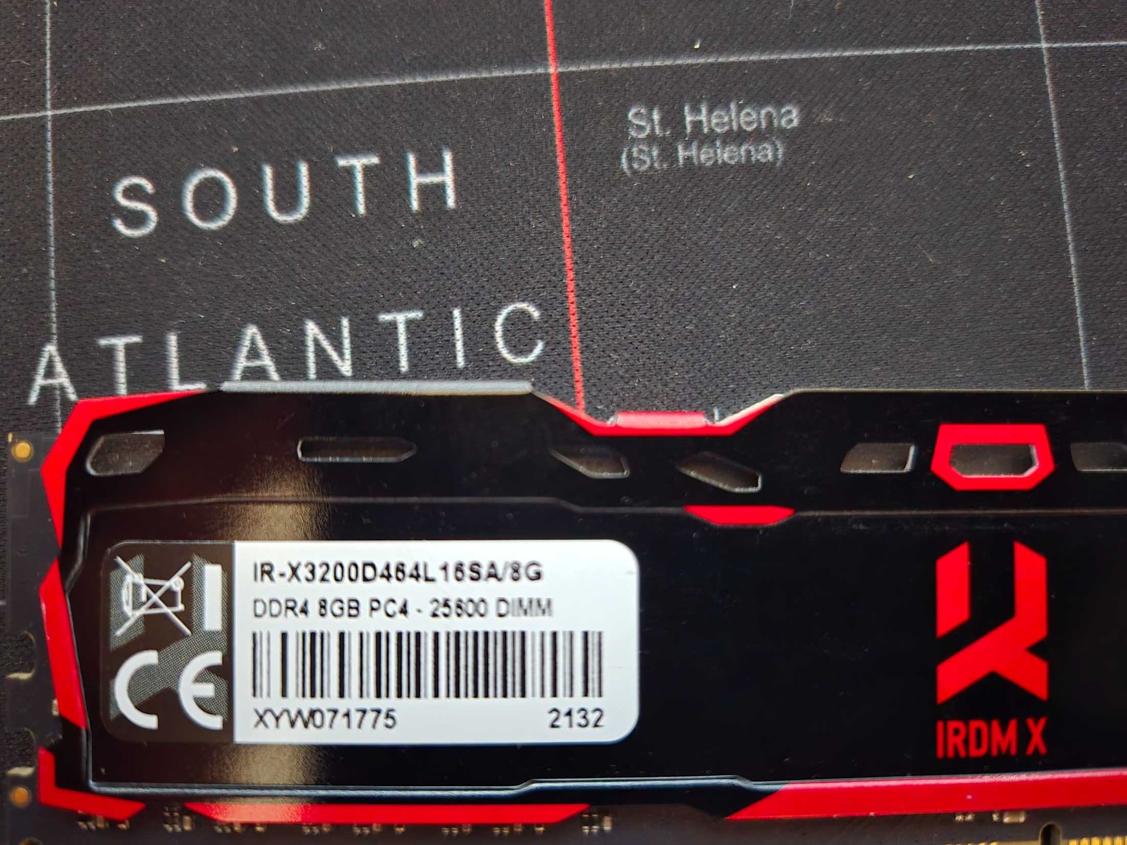 Pamięć RAM DDR4 GOODRAM 1x 8GB 3200MHz CL16 IRDM X Black