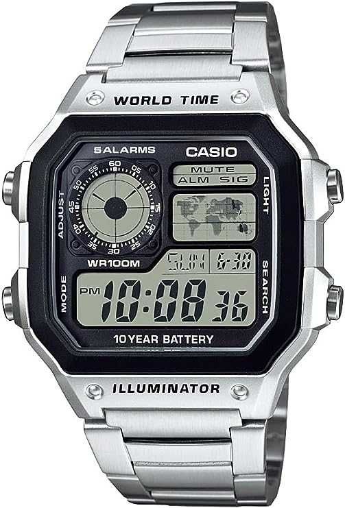 Чоловічий годинник CASIO AE1200WHD-1A.