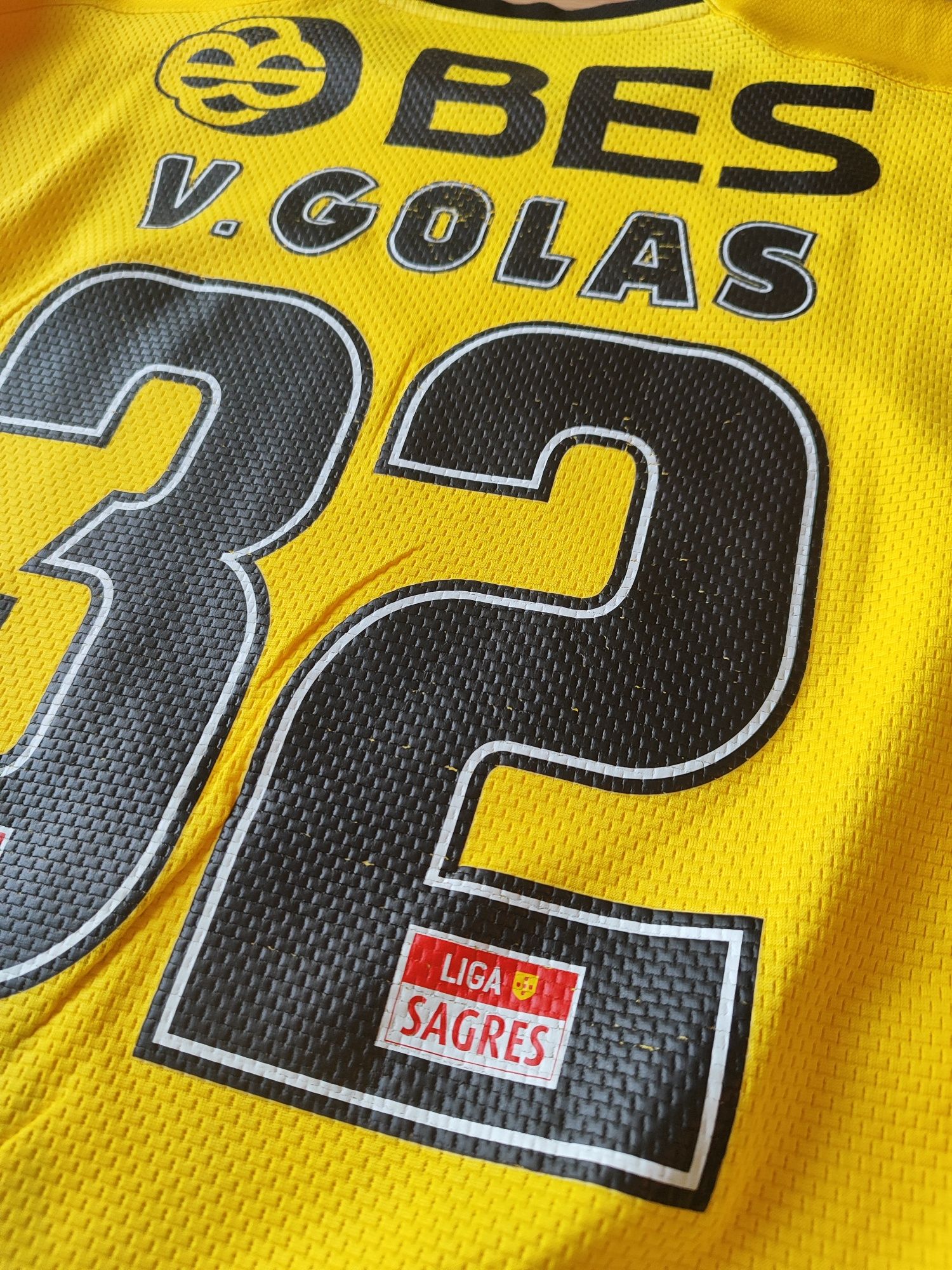 Camisola de jogo do Victor Golas do Sporting CP