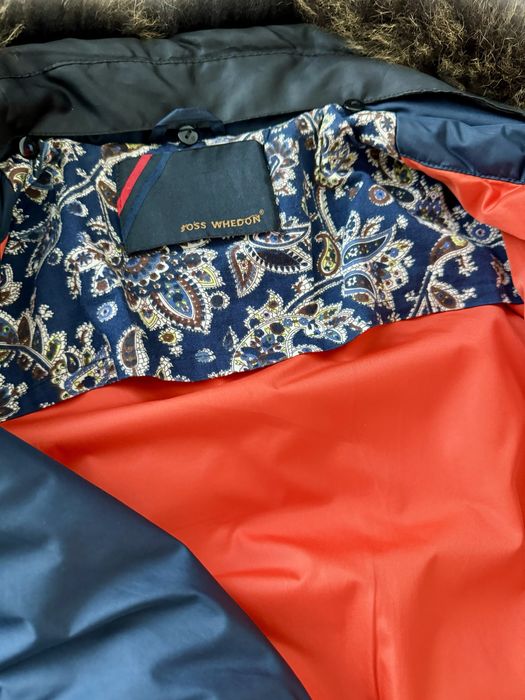 Чоловіча стильна куртка/пуховик, розмір M-L