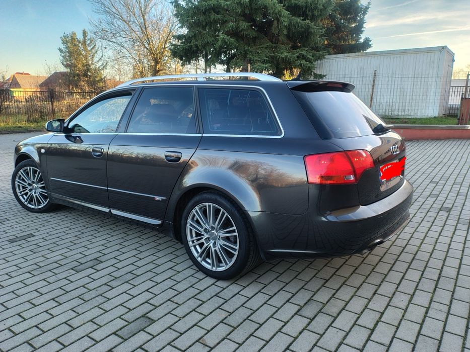 Audi A4 B7 2.0 TDI s- line ładna zarejestrowana 2007 rok