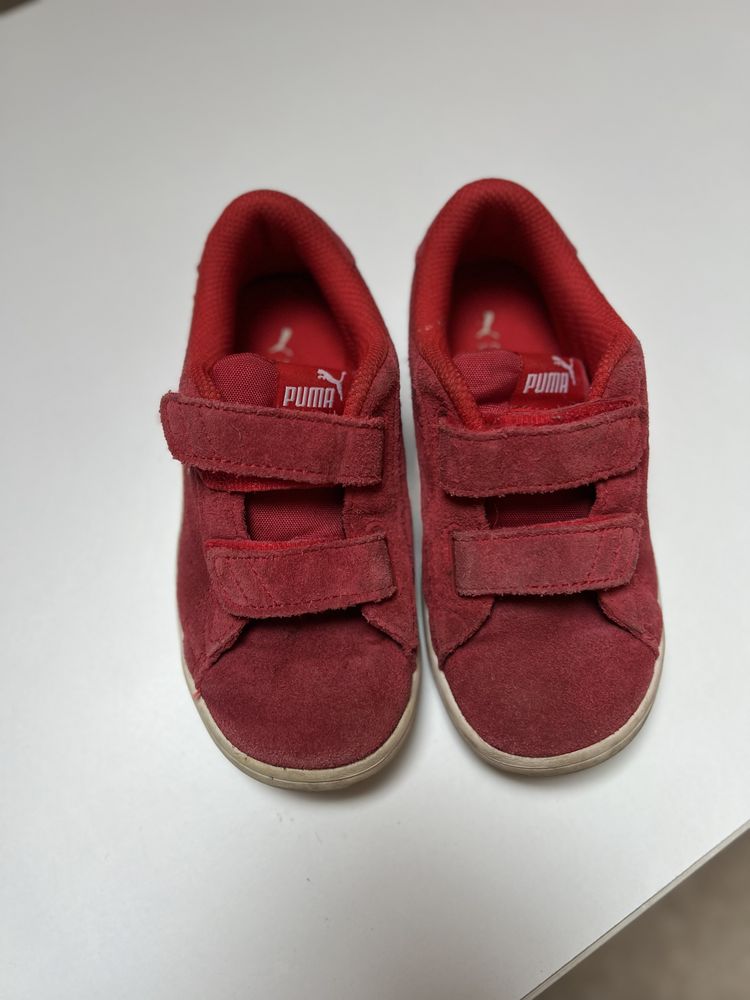 Кроссовки детские Puma на липучках 27 размер