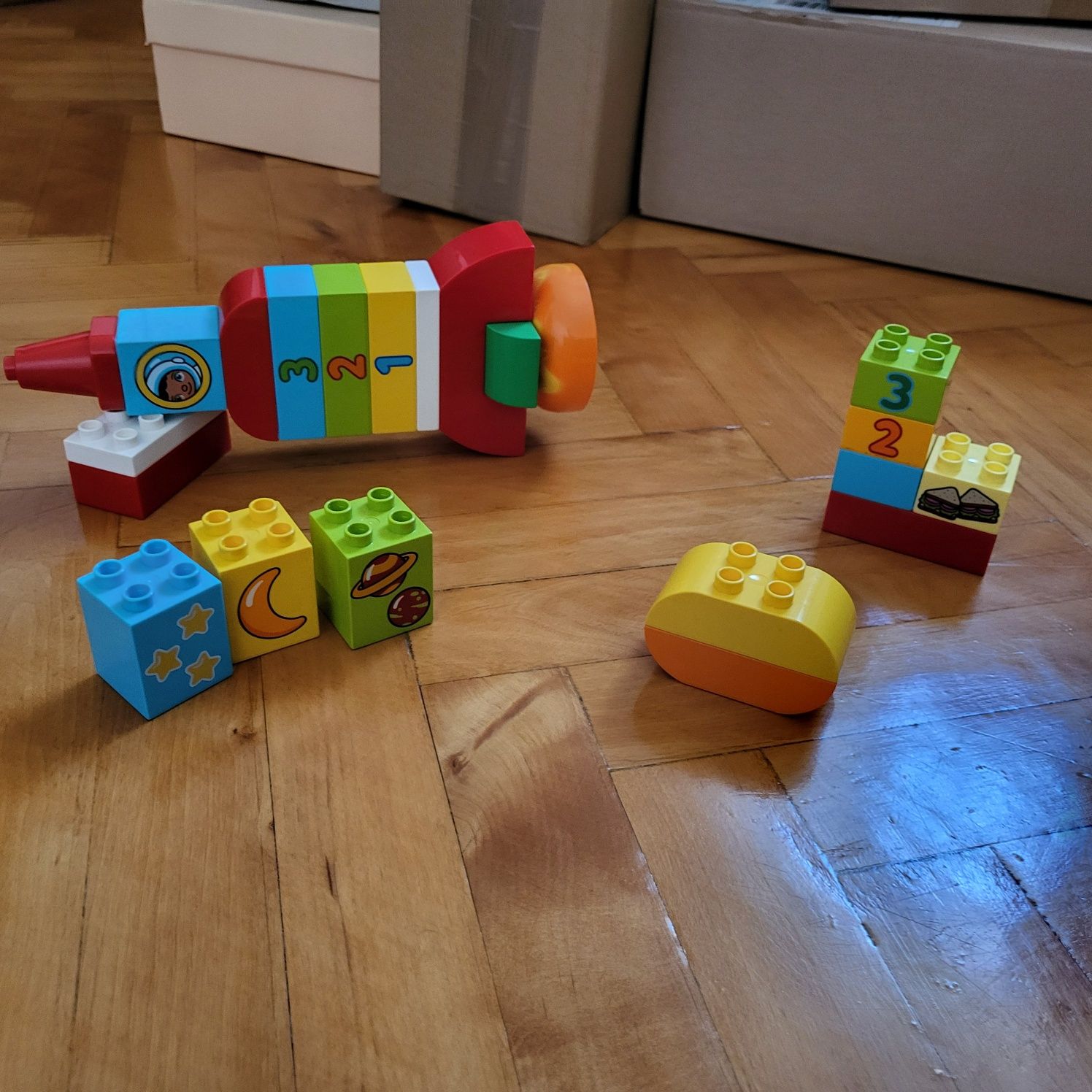 Zestaw lego duplo rakieta