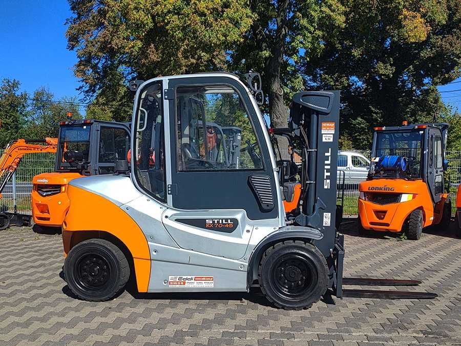Wózek widłowy Still RX70-45T 4,5 tony Diesel Triplex 4,1 m 4500kg 2015