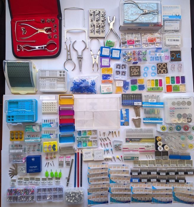 Кофедем, кламери, матрична система, софт кільця для матриць, поліри