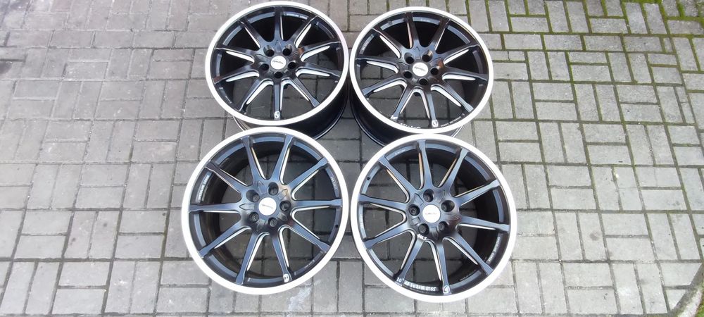 FELGI 5x112 2x10J x20 CALI ET55 SPEEDLINE CORSE RONAL 2x9.5J x20 CALI STOPNIOWANE ET25 MERCEDES AUDI VW SEAT SKODA KOMPLET 4 SZTUKI