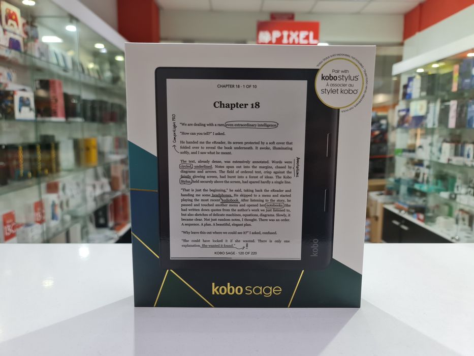 Електронна книга Kobo Sage Black