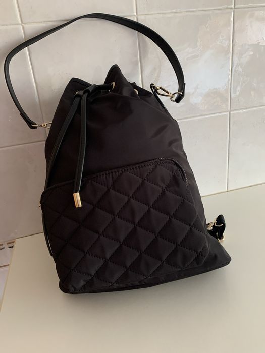 Saco / mochila Cortefiel preta nova