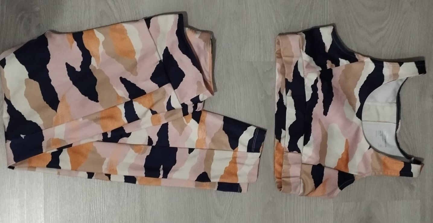 Roupa de ginasio variada tamanho s