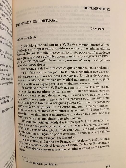 Bissaya Barreto / António Ferro/ Salazar Correspondência