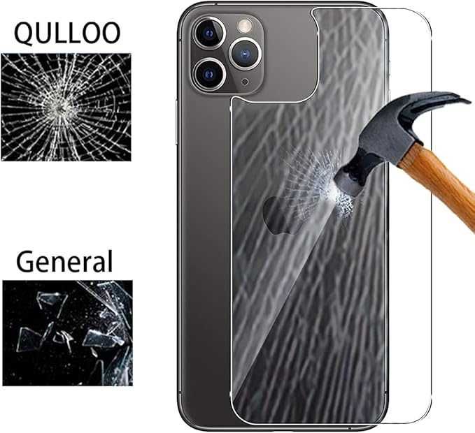 SZKŁO hartowane do iPhone 11 na tylną część telefonu 2szt. A366
