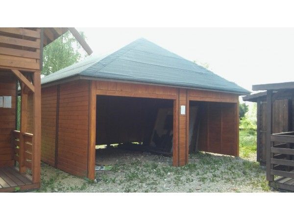 wiata drewniana,garaż,budynek gospodarczy,ogrodowy,magazyn,6x6m