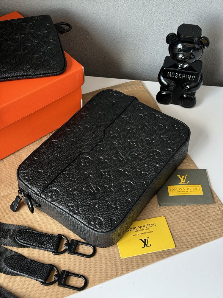 Чоловіча сумка Louis Vuitton мужская сумка мессенджер 3в1 барсетка