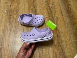 Crocs босоножки сандали детские на девочку сабо шлепки Кроксы р.33 J-2