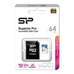 Karta pamięci microSDXC Silicon Power Superior Pro 64GB + adapter