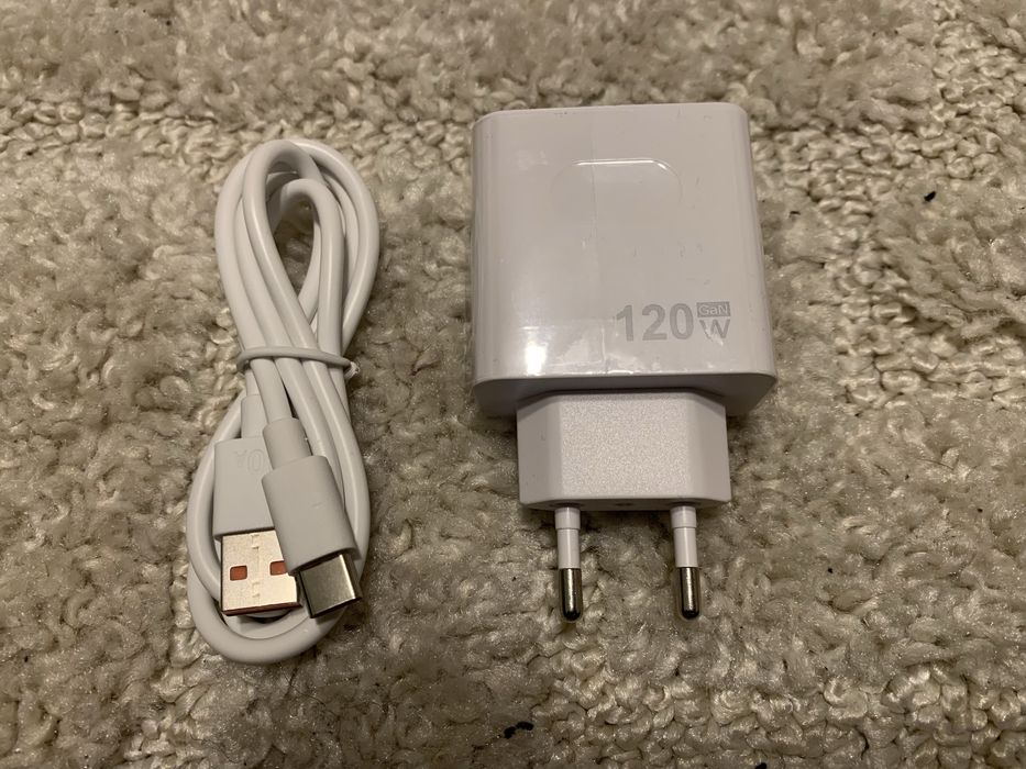 QC 5.0 120W Szybka ładowarka sieciowa + 1M kabel