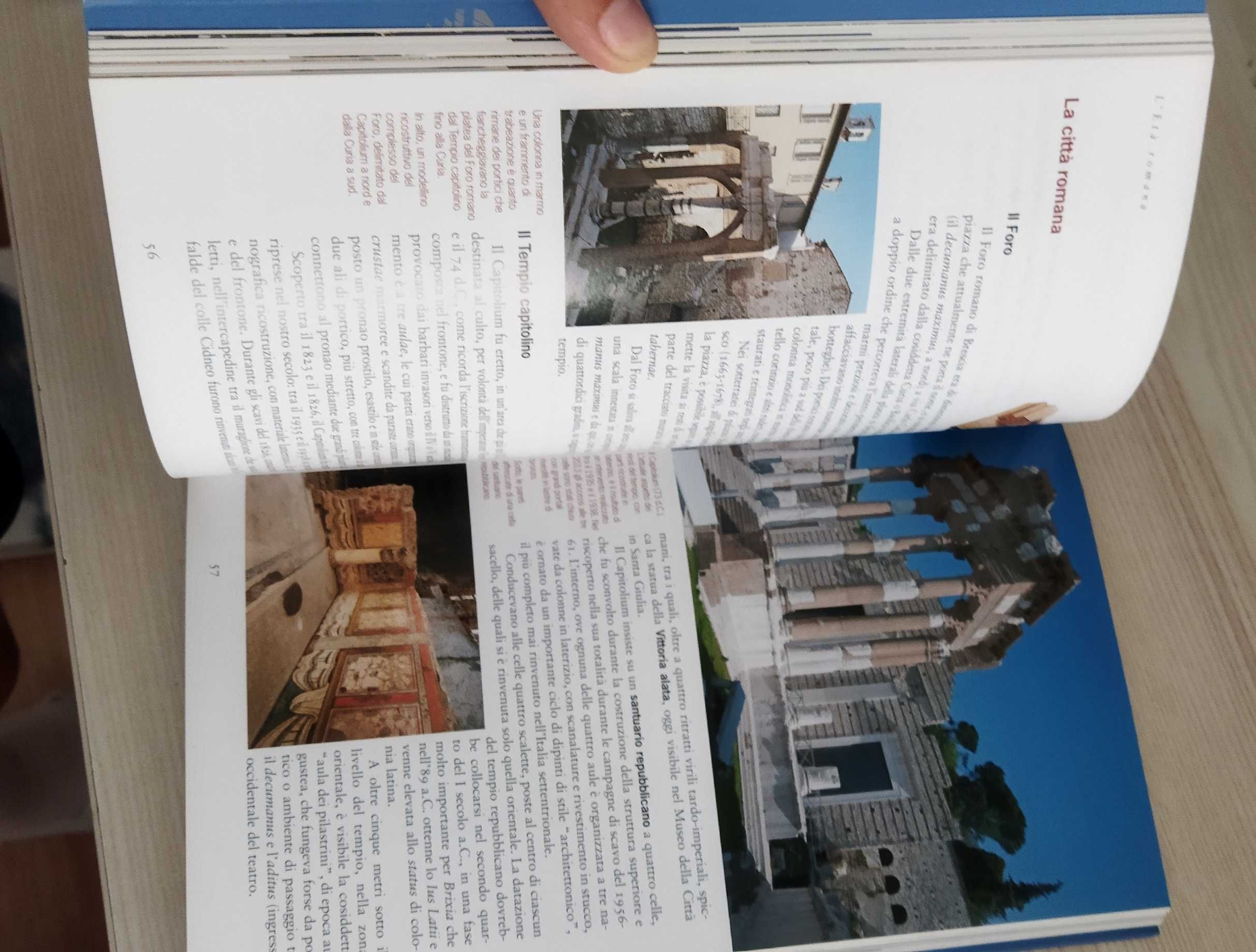 Książka/przewodnik po Brescia w języku włoskim