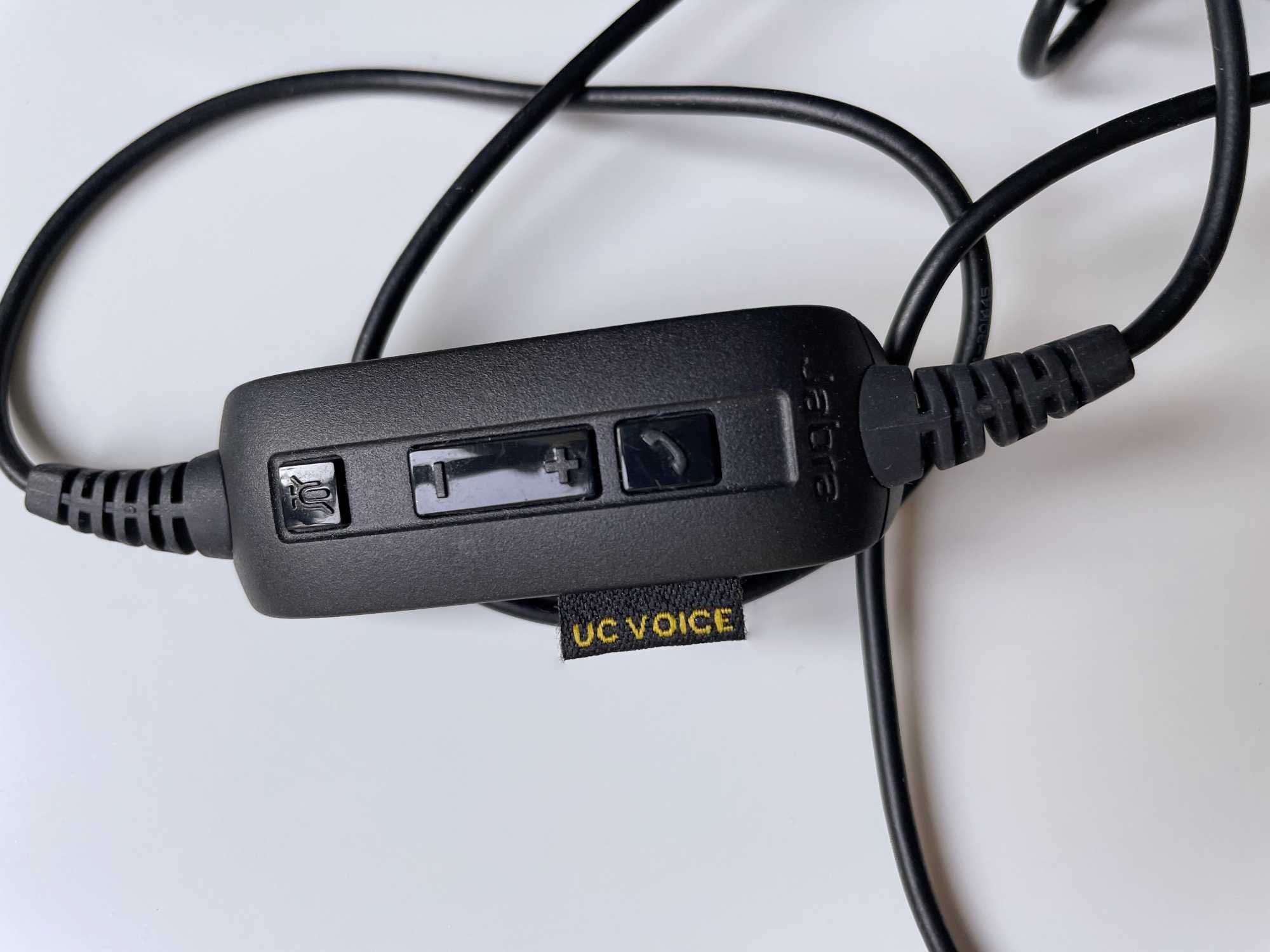Jabra UC Voice 550 MS Duo. USB, z pilotem do sterowania i mikrofonem