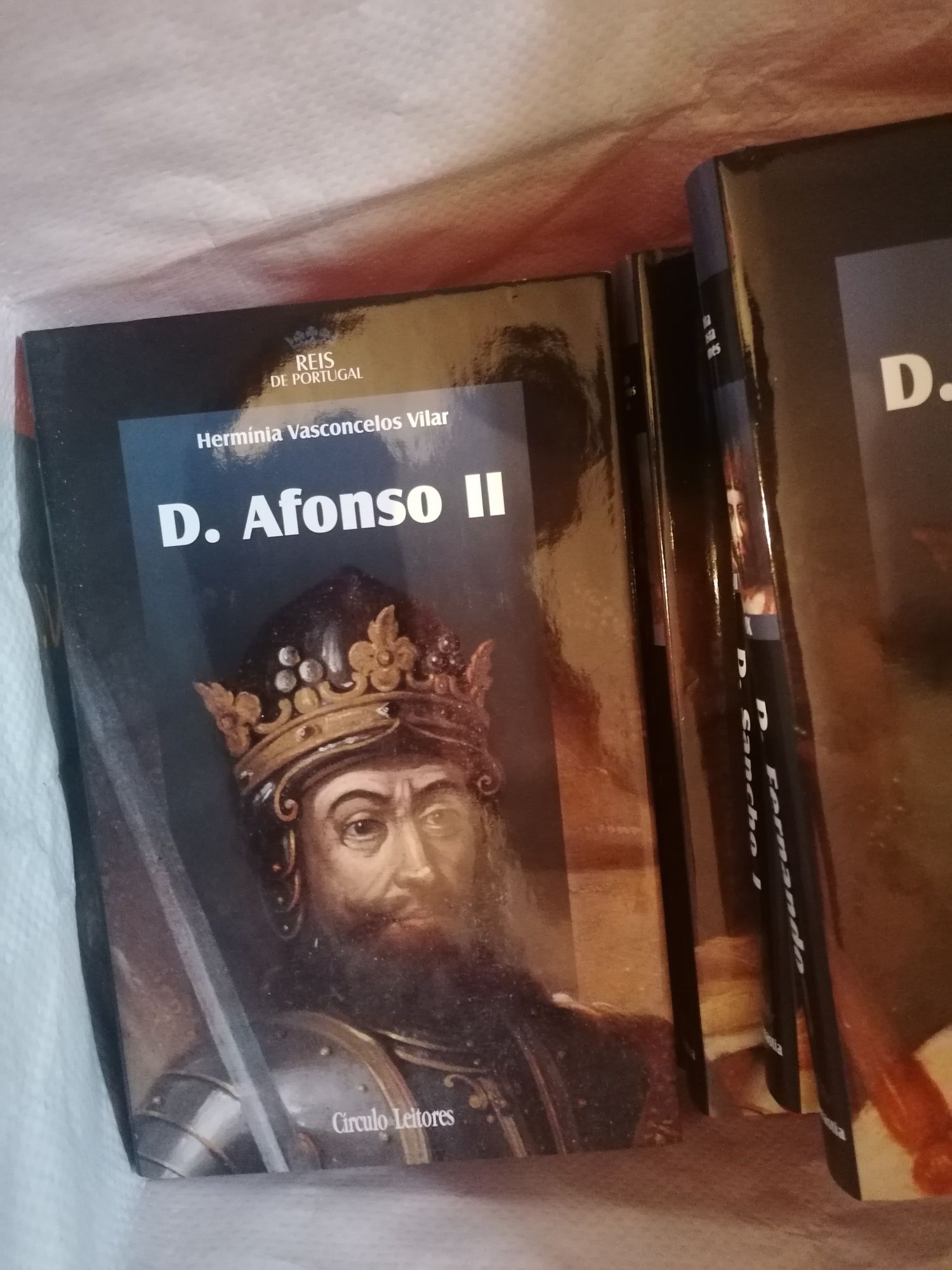 Livros colecção reis de Portugal