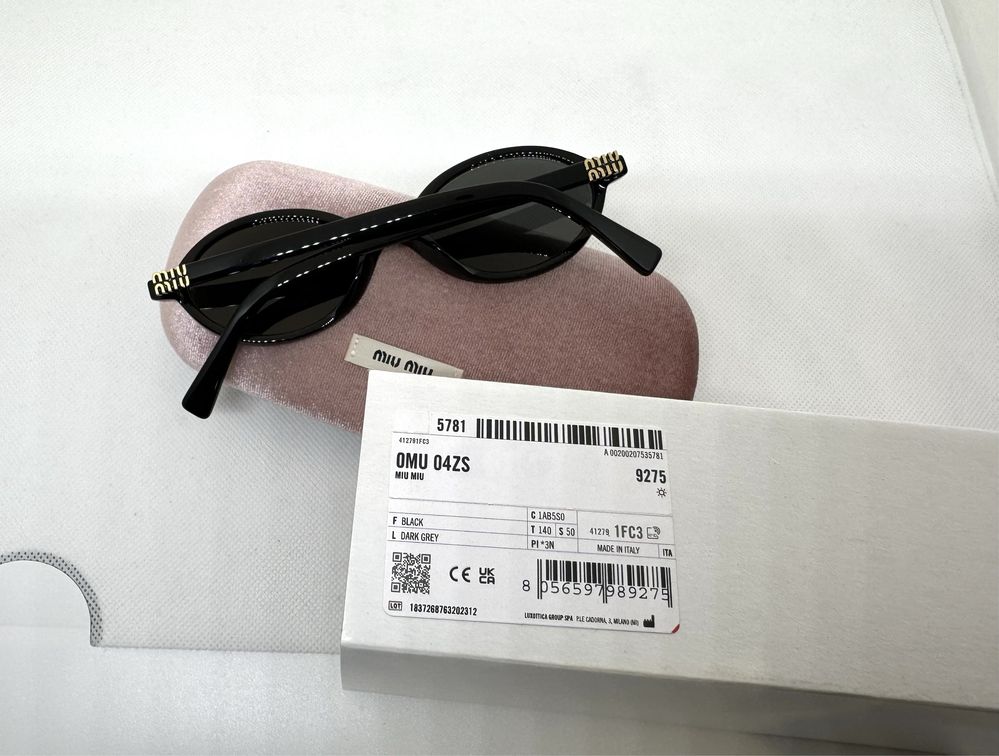 Солнцезащитные очки Miu Miu MU 04ZS 1AB5S0 50 (оригинал, новые)