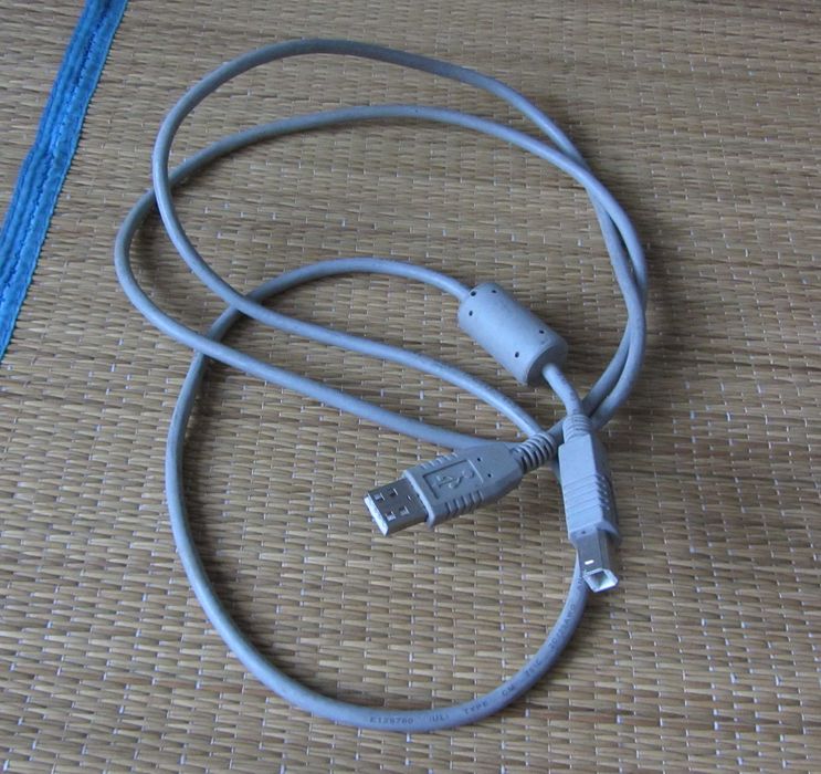 CABO USB 2.0 - 480 Mbit/s CINZENTO