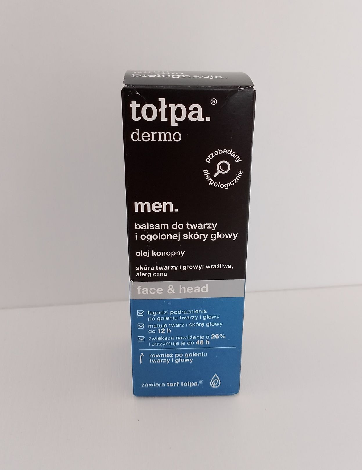 Tołpa dermo men balsam do twarzy i ogolonej skóry głowy 75 ml